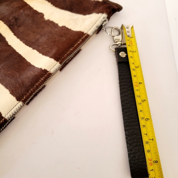 Lynn Tallerico Zebra Print Wristlet Clutch – Handcrafted in California - Picture 7 of 7